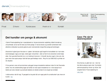 Tablet Screenshot of finansvejledning.dk
